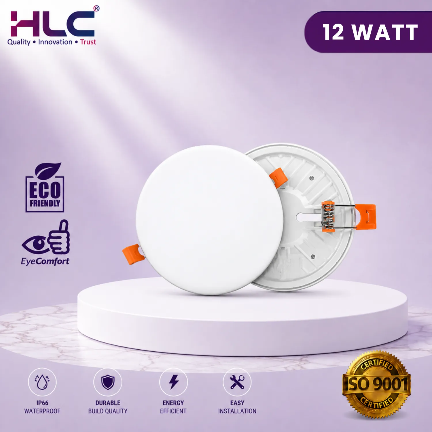 12W DC ICE LIGHT - HLC LED Downlights (12W DC Ice)