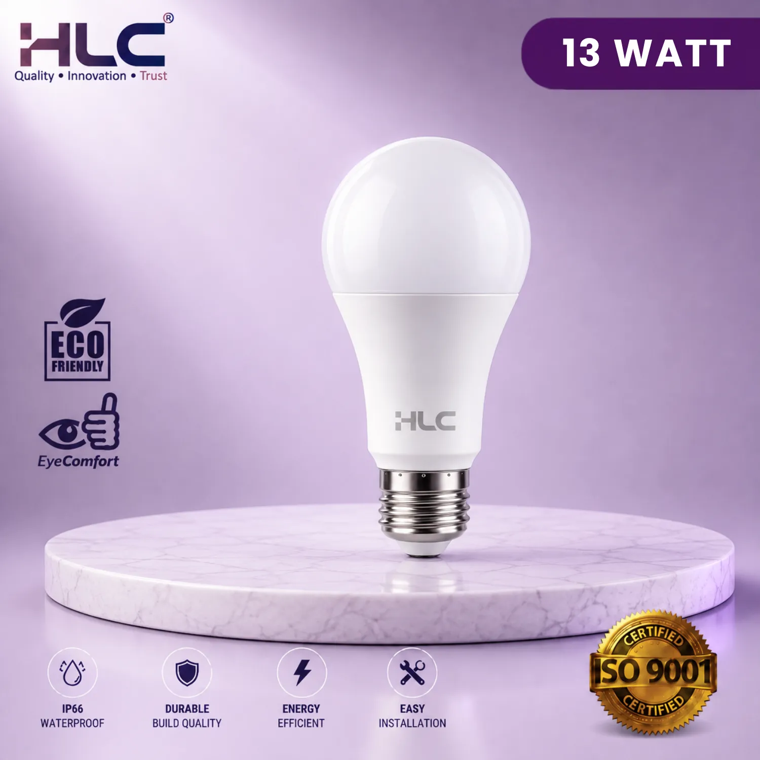 13W LED BULB - HLC LED Bulbs (13 WATT)