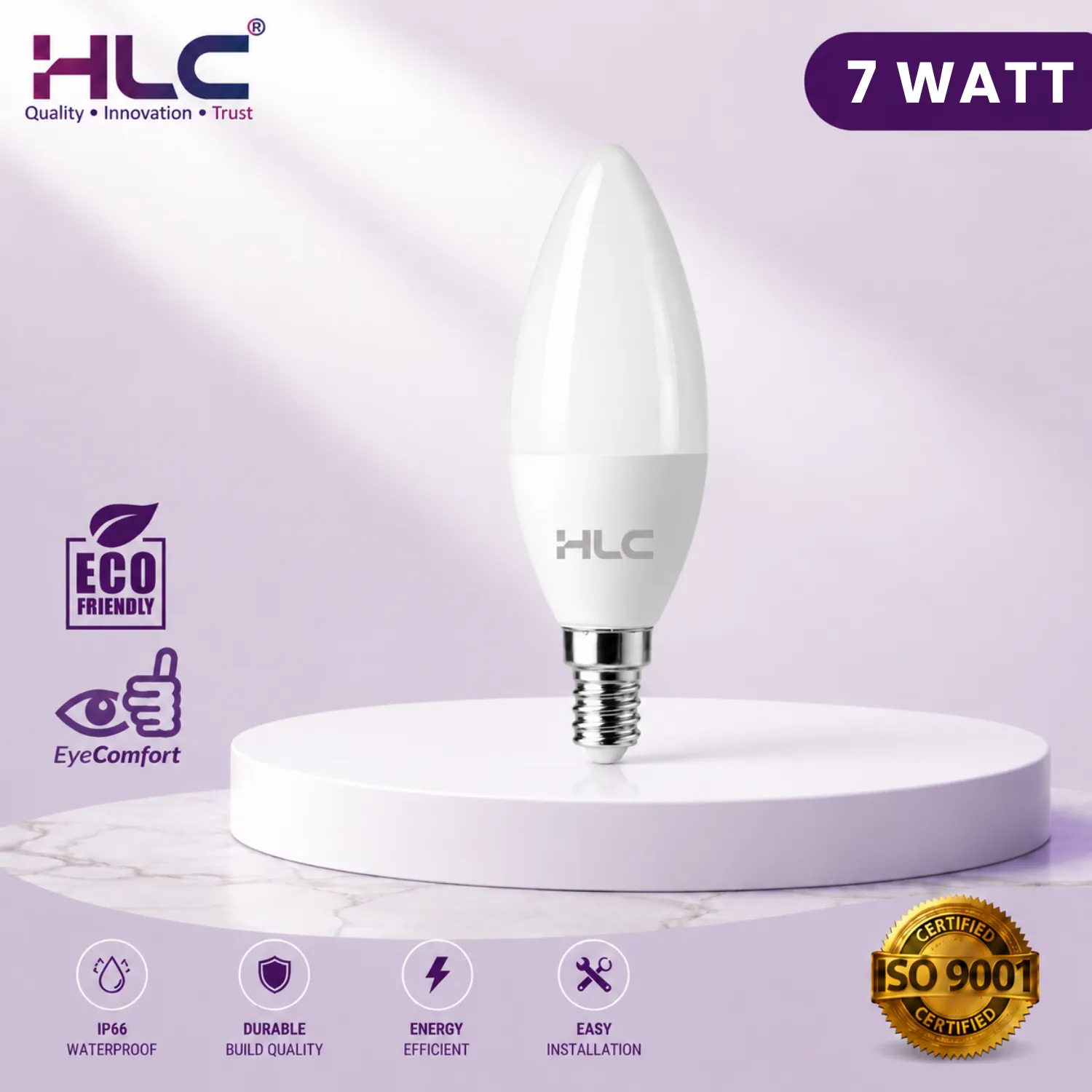 7W LED CANDLE - HLC LED Bulbs (7 WATT)